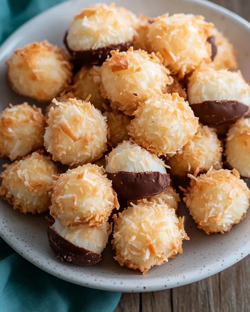 Rochers à la noix de coco