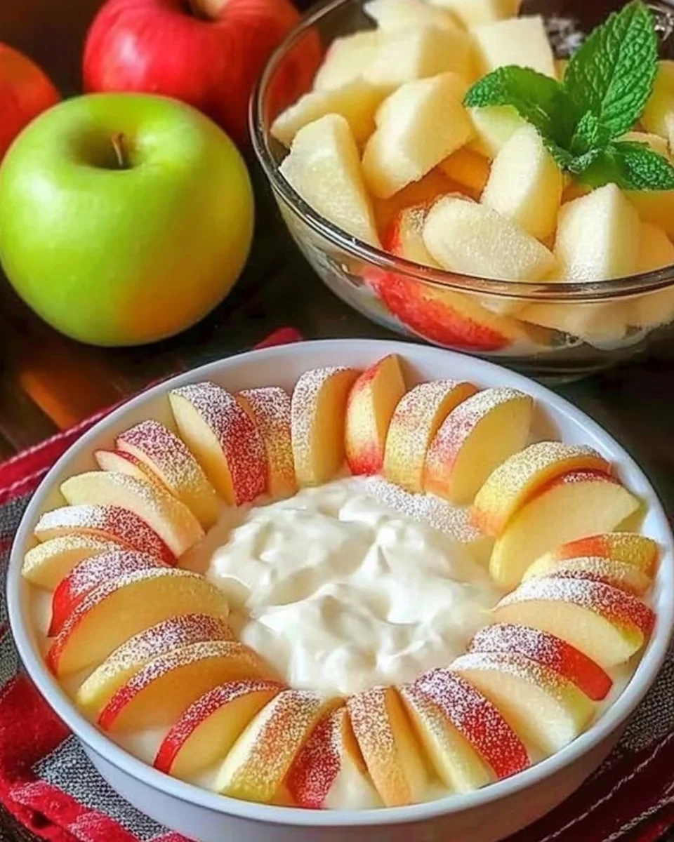 Rondelles de pommes au yaourt image 2