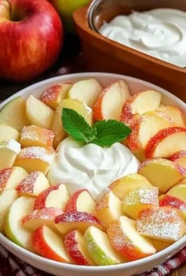 Rondelles de pommes au yaourt