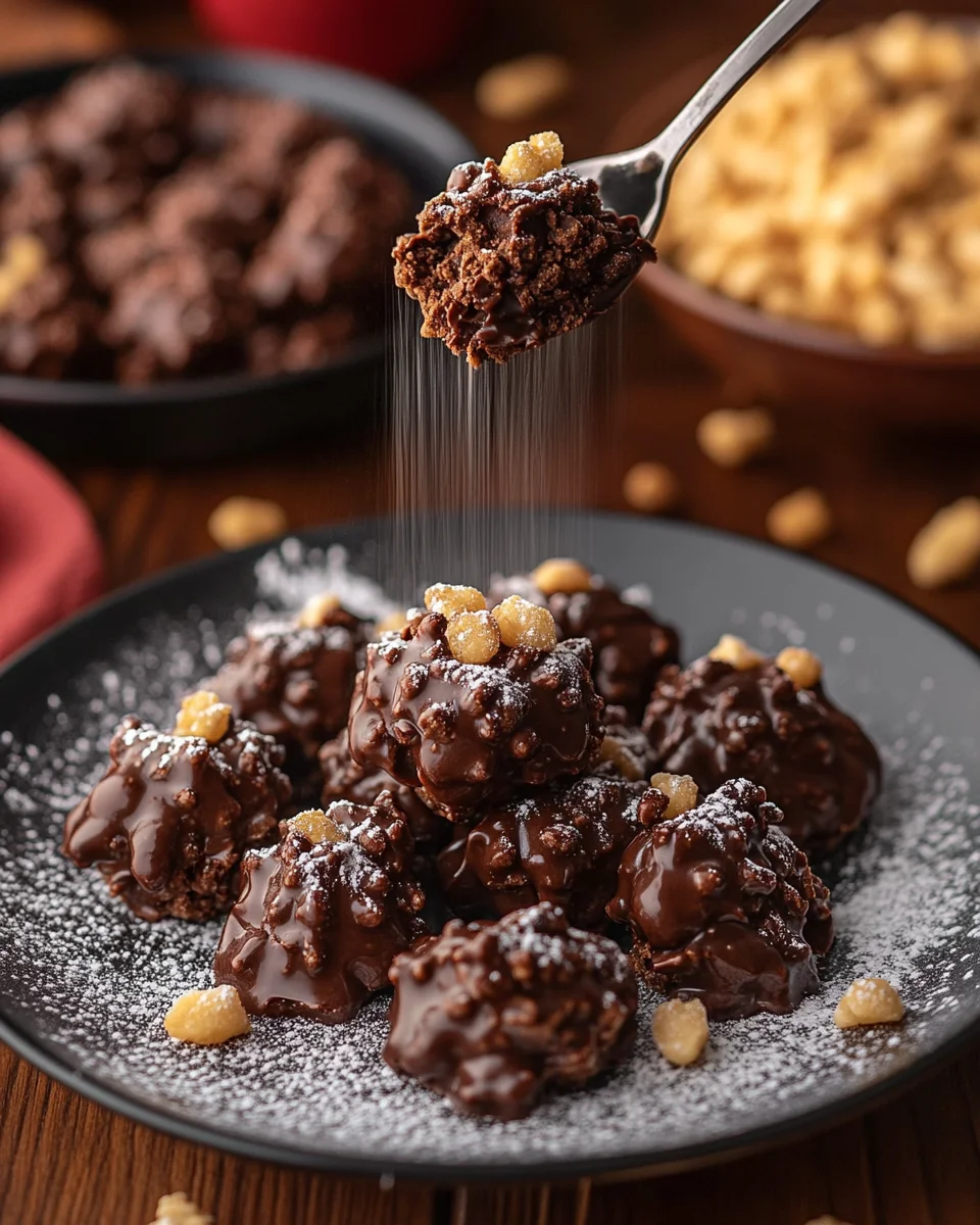 Roses des Sables au Chocolat