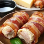 Roulés de Poulet Italiens au Bacon & Fromage Fondant