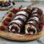 Roulé Suisse au Chocolat Sans Cuisson : Le Dessert Facile aux Biscuits