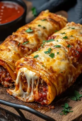 Rouleaux de Pizza au Bœuf Haché et Fromage Fondant