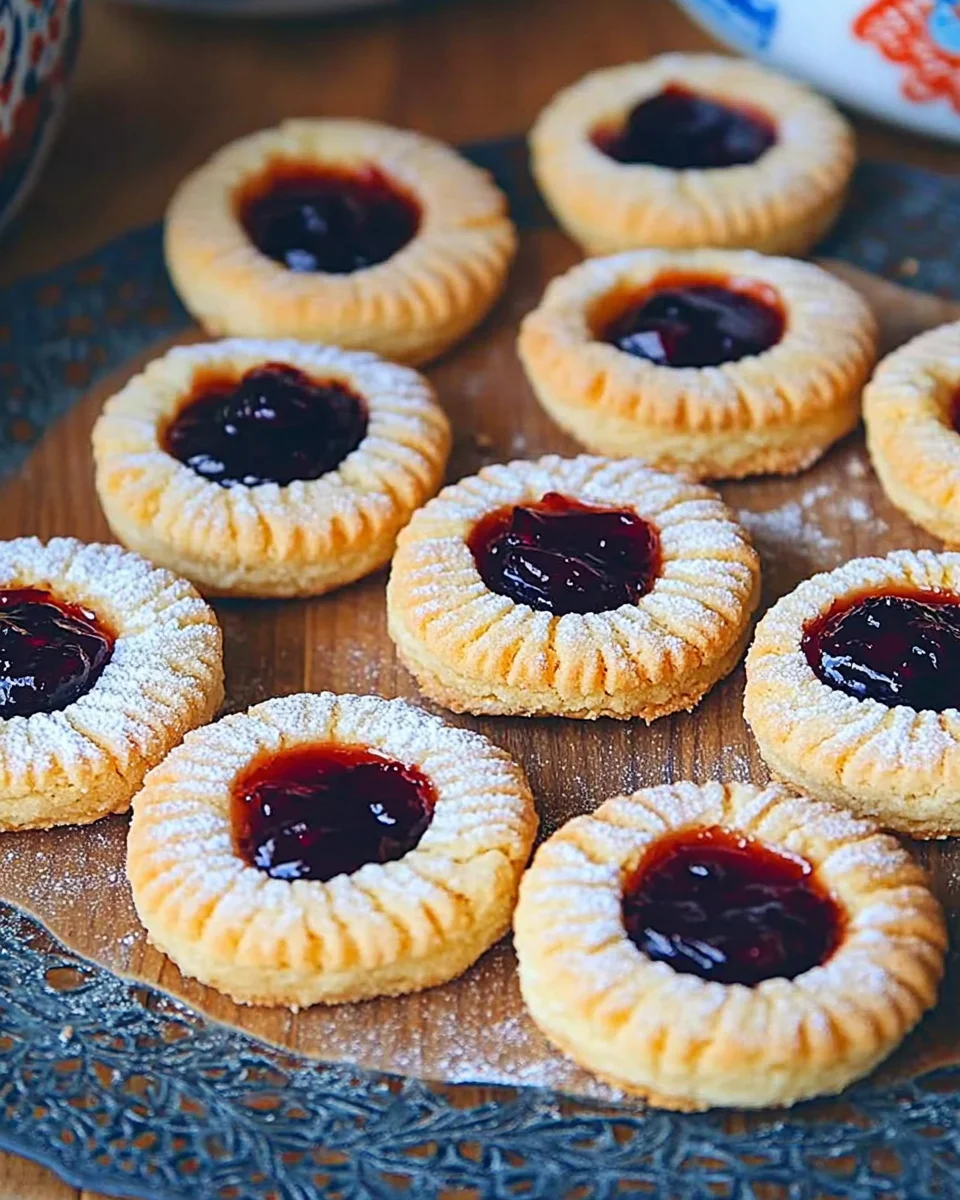 Sablés à la confiture et noix de coco image 2
