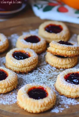 Sablés à la confiture et noix de coco