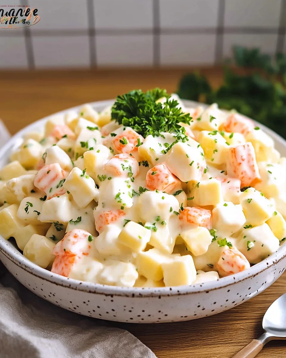 Salade de Surimi Crémeuse — Fraîche, Légère & Ultra Gourmande ! image 2