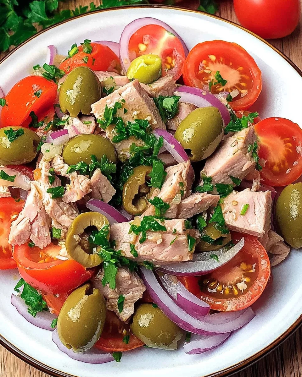 Salade de thon et de tomates (recette espagnole) image 2