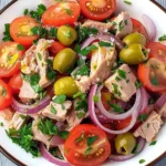 Salade de thon et de tomates (recette espagnole)