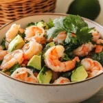 Salade Healthy Crevettes & Avocat : Fraîche, Protéinée, Prête en 20 Min