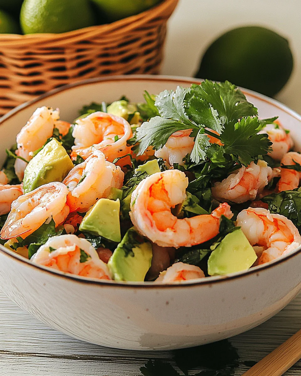Salade Healthy Crevettes & Avocat : Fraîche, Protéinée, Prête en 20 Min