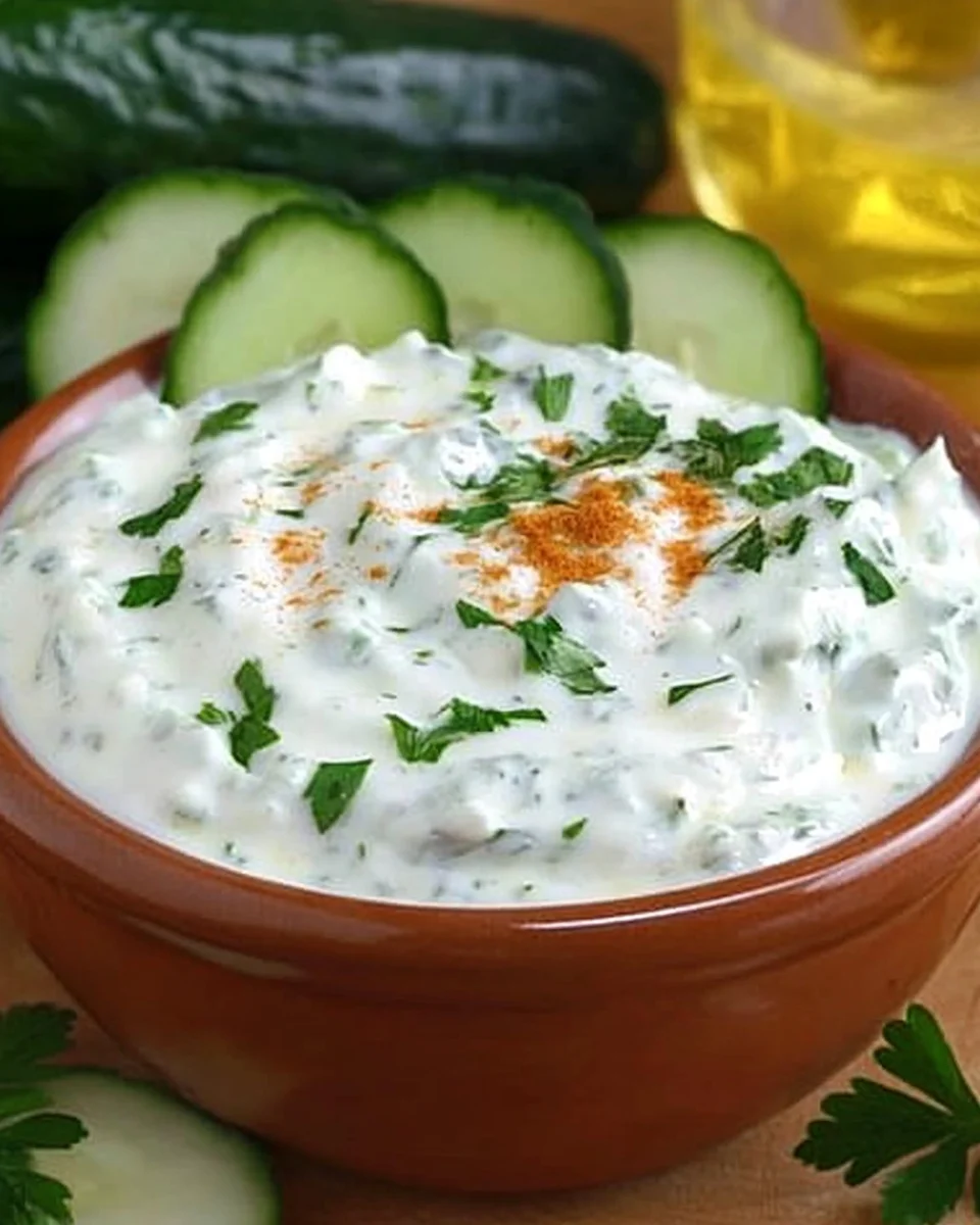 Sauce Crémeuse aux Herbes façon Tzatziki image 2