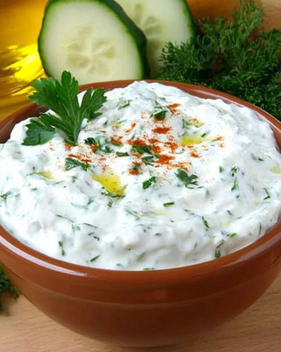 Sauce Crémeuse aux Herbes façon Tzatziki