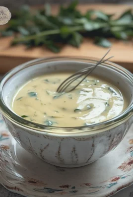 Sauce Légère pour Salade — Crémeuse, Fraîche & Facile en 5 Minutes