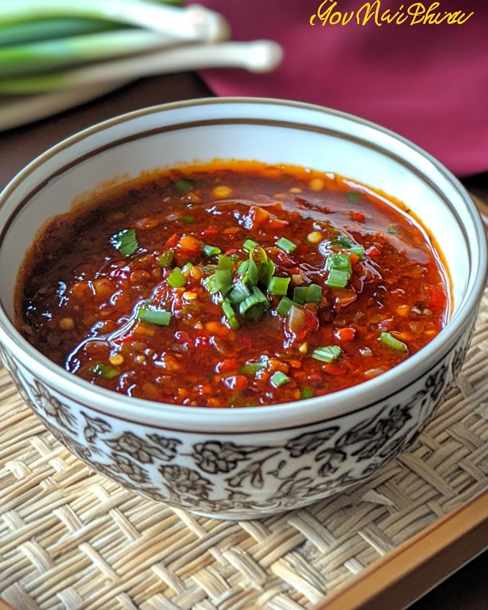 Sauce piquante chinoise