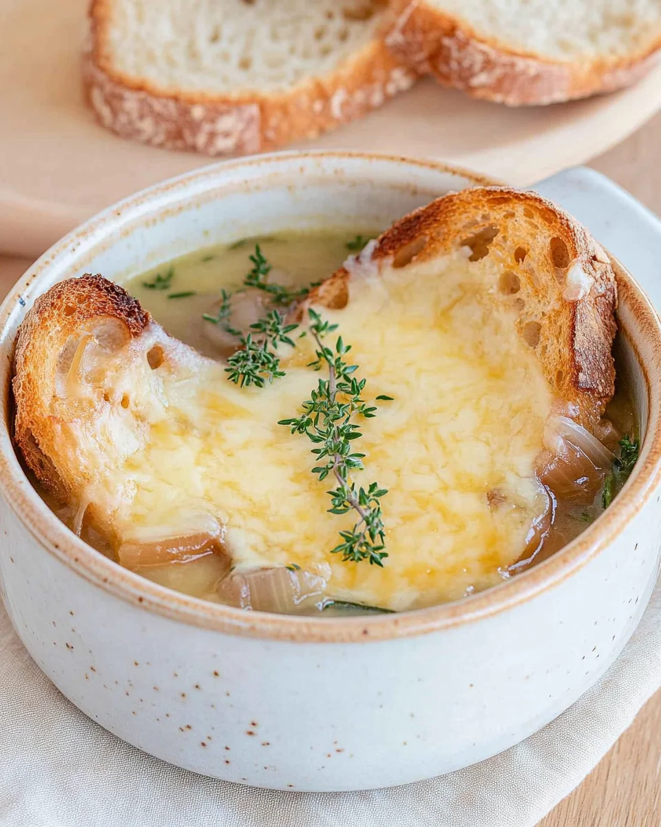 Soupe à l’oignon gratinée, la recette classique image 2