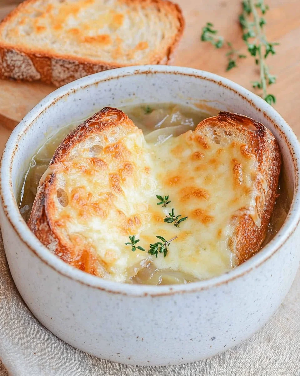 Soupe à l’oignon gratinée, la recette classique