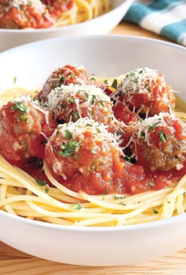 Spaghetti aux boulettes de viande