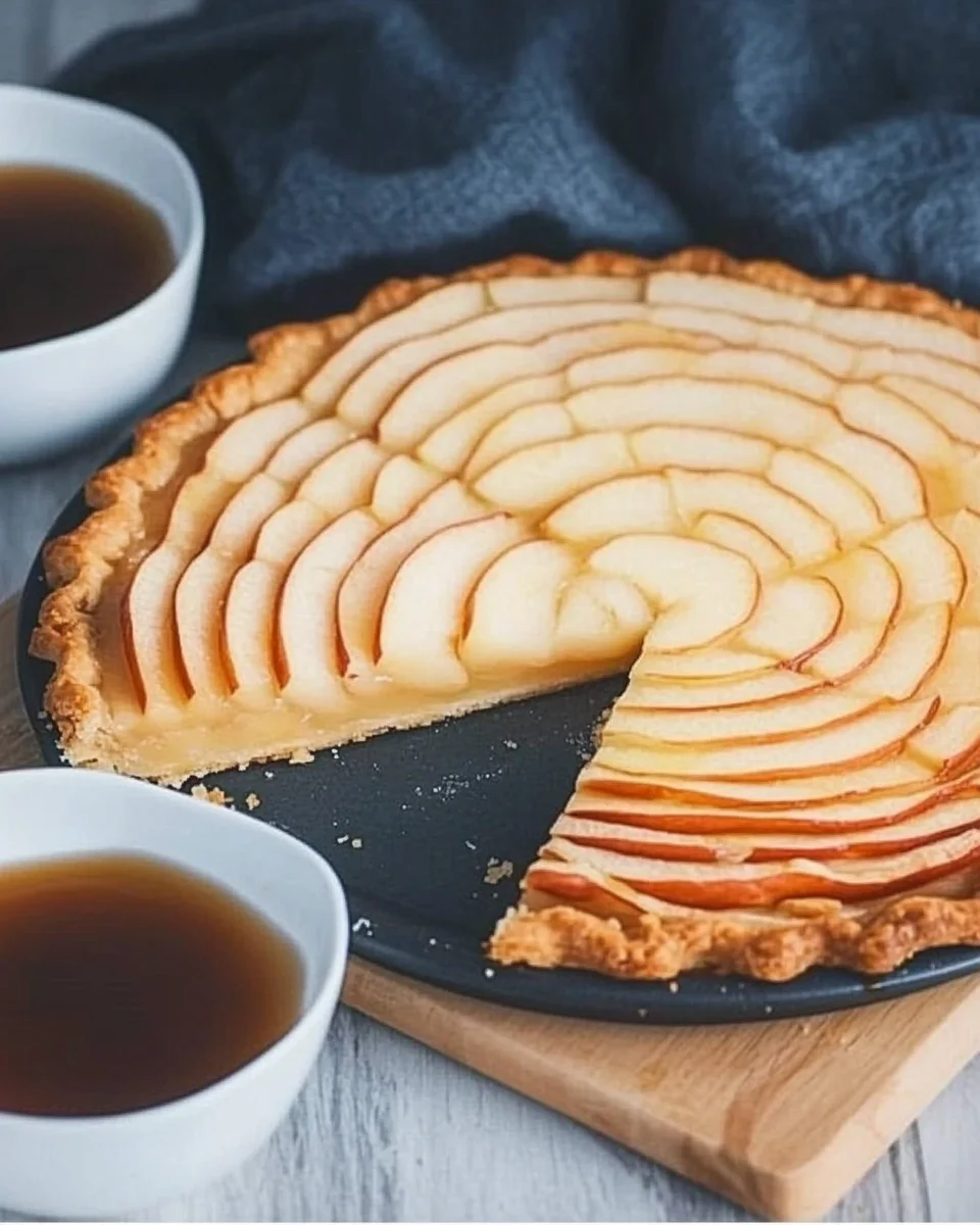 Tarte aux pommes feuilletée : croustillante, fondante et facile