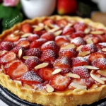 Tarte normande ou alsacienne aux fraises