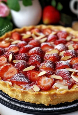 Tarte normande ou alsacienne aux fraises