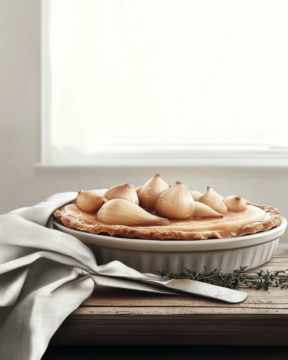 Tarte Tatin aux Oignons Rouges Caramélisés image 2