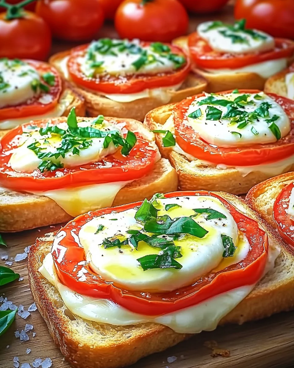 Toasts Tomates & Mozzarella image 2