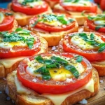 Toasts Tomates & Mozzarella
