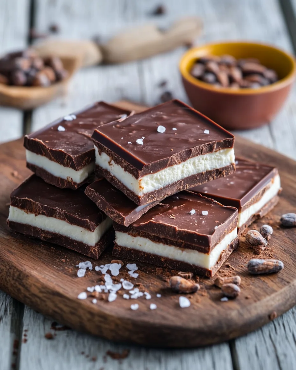 Tranches de cacao au lait
