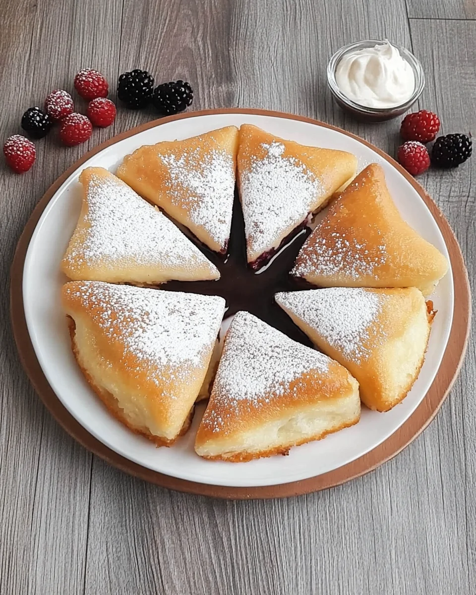 Triangles Frits à la Crème : Des Beignets Moelleux et Gourmands