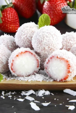 Truffes Fraise & Noix de Coco : Le Dessert Sans Cuisson Facile et Irrésistible
