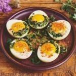 Œufs Farcis aux Épinards : Une Recette Savoureuse et Gourmande