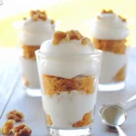 Verrines de Carrot Cake à la Chantilly