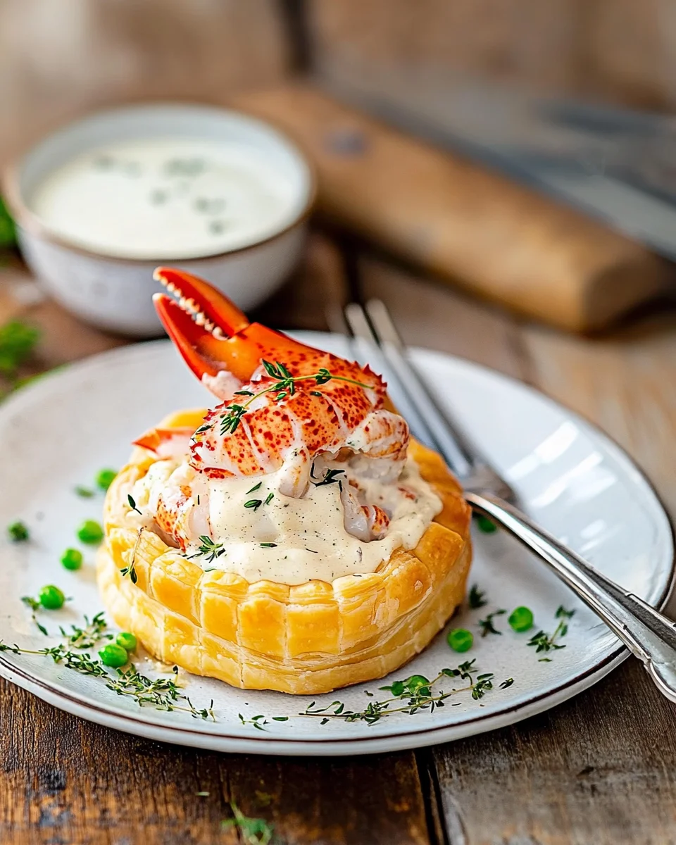 Vol-au-vent au homard