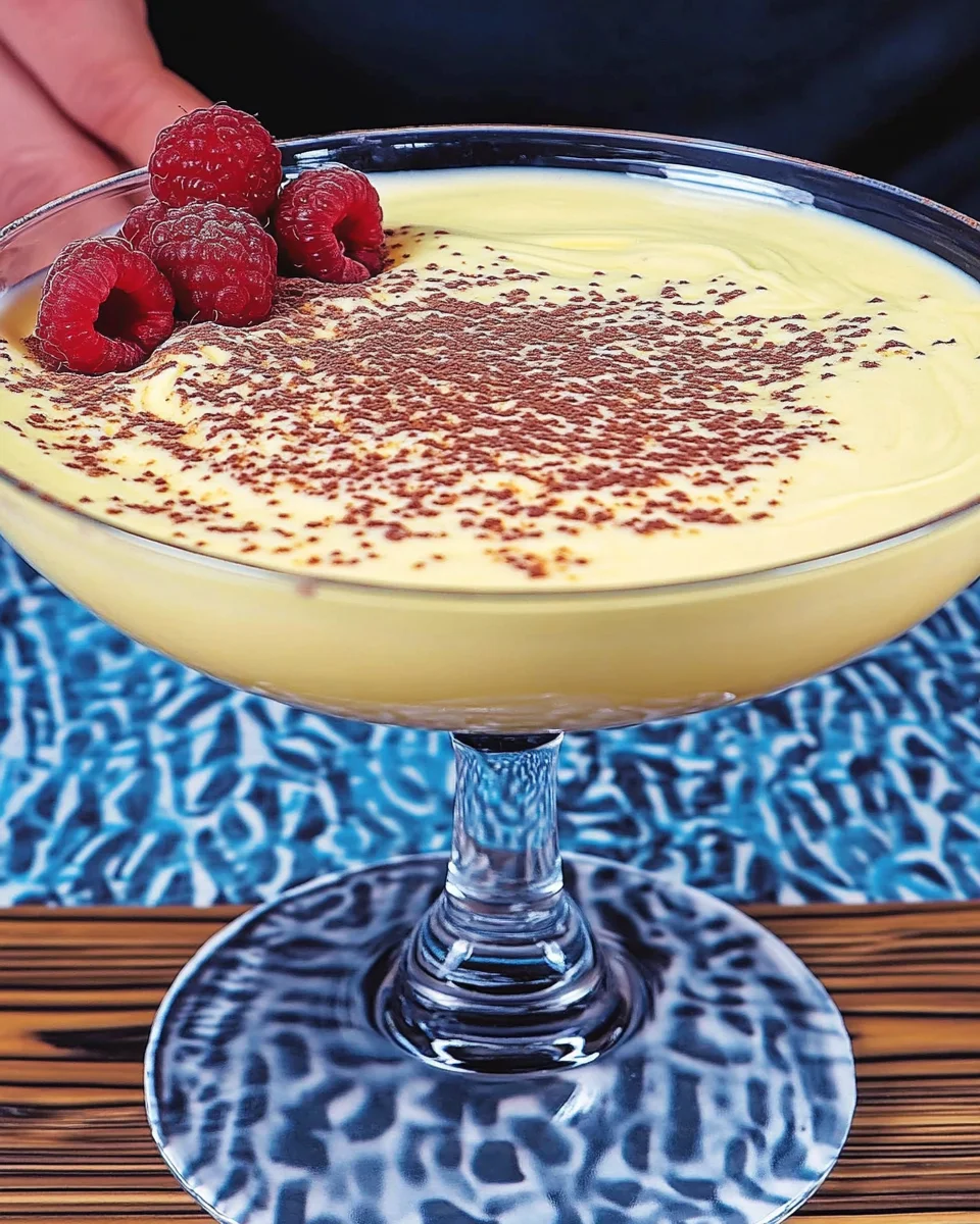 Zabaione italien crémeux et rapide : prêt en seulement 10 minutes !
