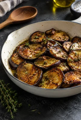 Aubergines Poêlées Rapides
