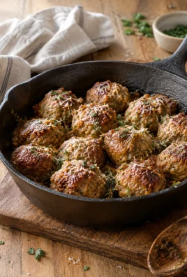 Boulettes de Viande au Parmesan au Four — Faciles en 30 Minutes