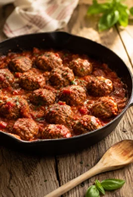 Boulettes de Viande Tendres et Juteuses