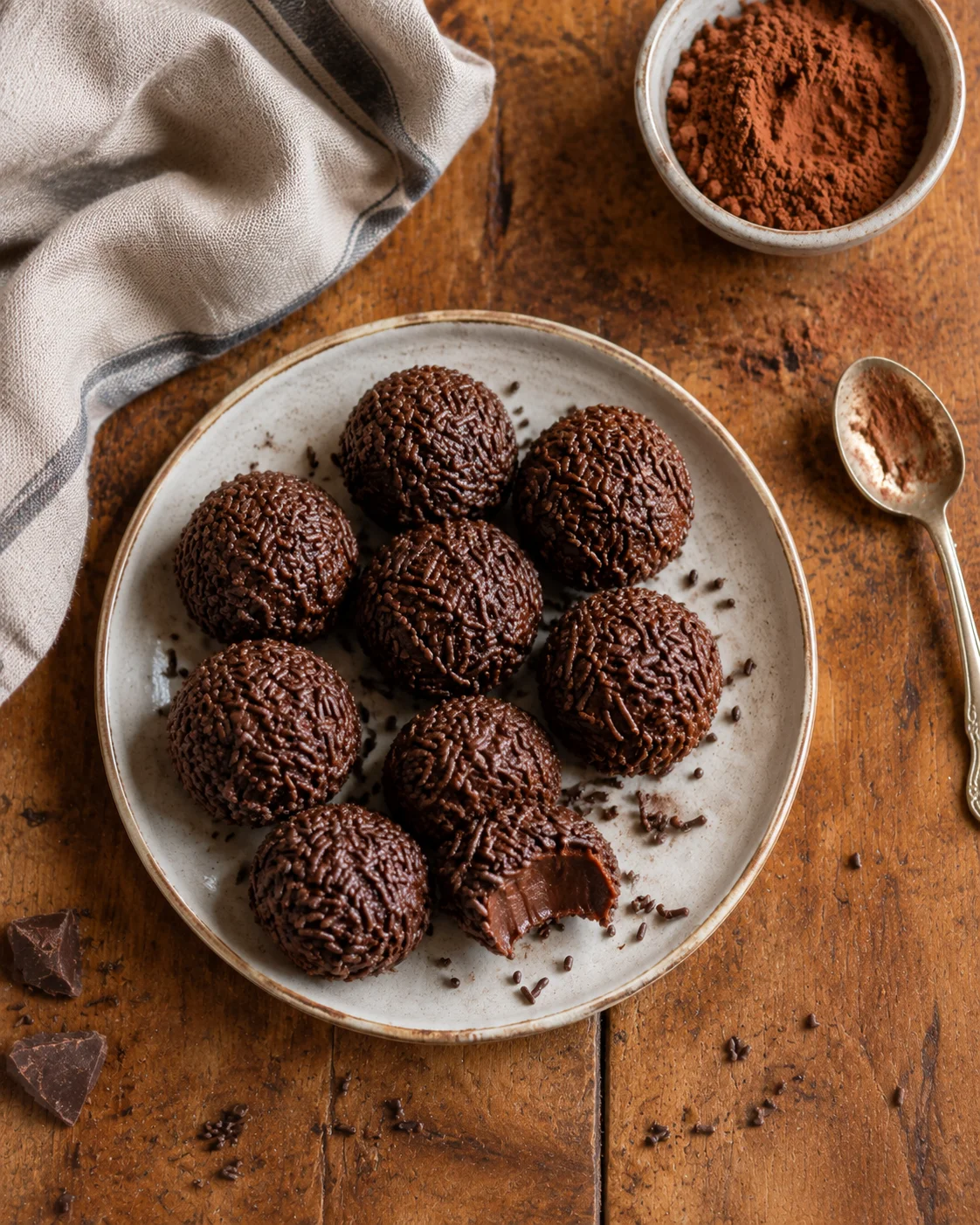 Brigadeiros au Chocolat — Truffes Brésiliennes à 4 Ingrédients image 2