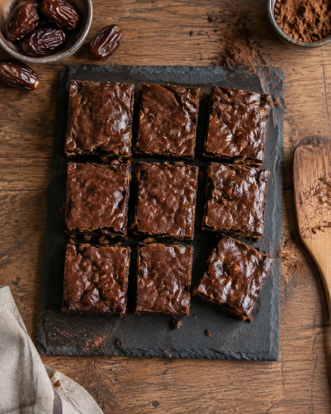 Brownies aux Dattes – Sans Sucre Raffiné et au Goût Intense de Chocolat image 2