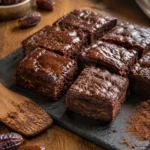 Brownies aux Dattes – Sans Sucre Raffiné et au Goût Intense de Chocolat