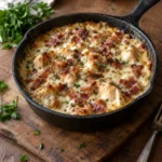 Casserole Poulet, Bacon & Ranch — Crémeuse, Gourmande et Réconfortante