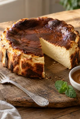 Cheesecake Basque Brûlé au Caramel
