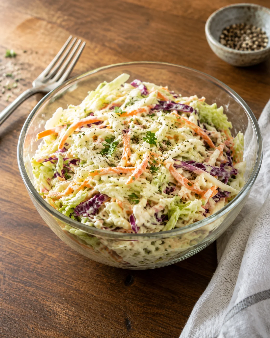 Coleslaw de Jamie Oliver — Crémeux, Croquant et Facile