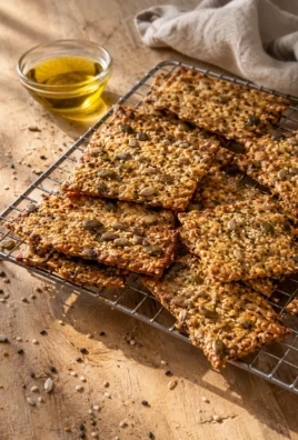 Crackers aux graines cuits au four : une recette saine et croustillante