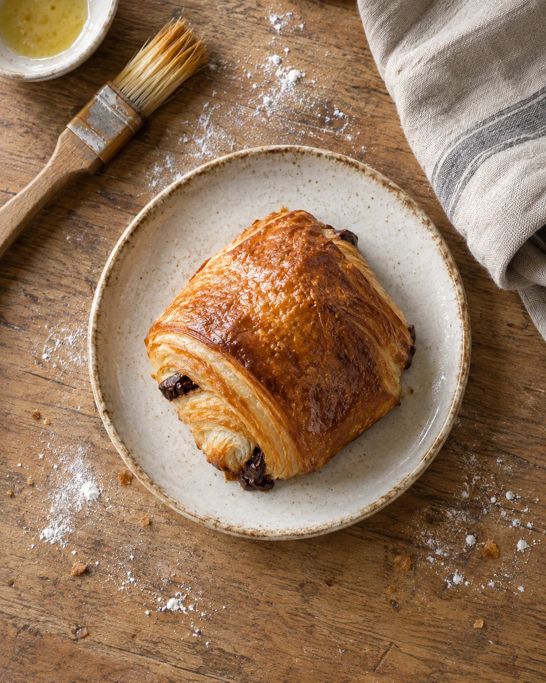 Croissant au Chocolat Maison : La Recette Facile et Gourmande image 2