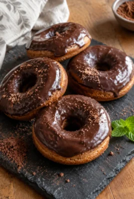 Donuts Sans Gluten au Glaçage au Chocolat — Moelleux et Gourmands
