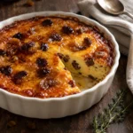 Flan aux Raisins Secs et au Miel
