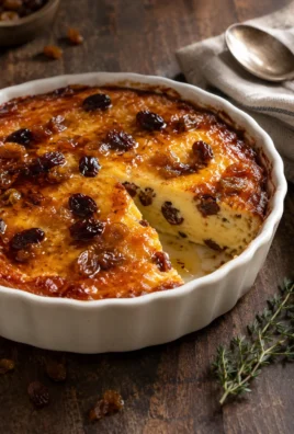 Flan aux Raisins Secs et au Miel