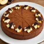 Gâteau aux Poires à 2 Ingrédients : Sans Cuisson, Sans Farine et Naturellement Sucré