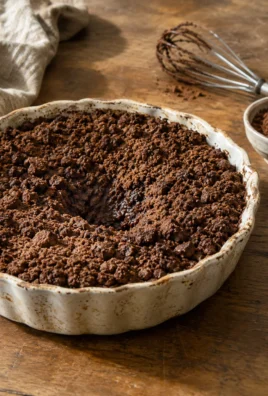 Gâteau Crumble au Chocolat Simple et Délicieux